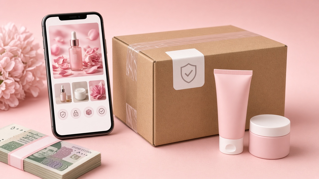 How to buy skincare online safely in Pakistan with COD — Teen Beauty blog cover